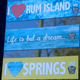 Some signs visitors can find in Weeki Wachee Springs State Park. Photo: Raul Marrero/Gizmodo Media Group